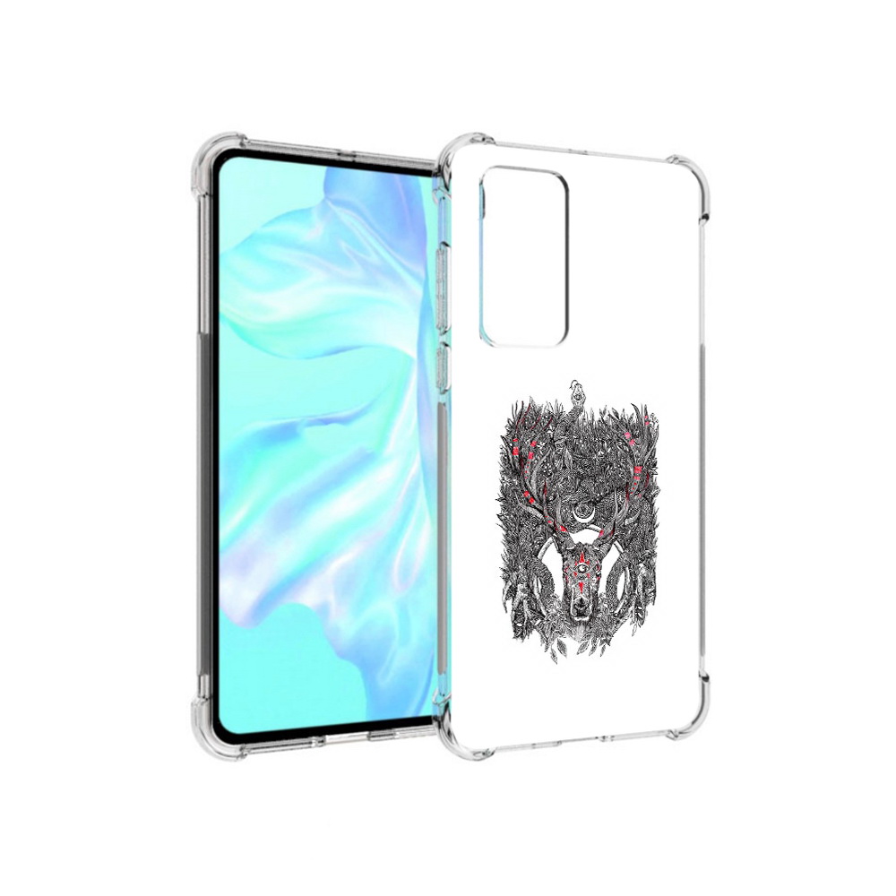 

Чехол MyPads Tocco для Huawei P40 Дизайнерские_676, Прозрачный, Tocco