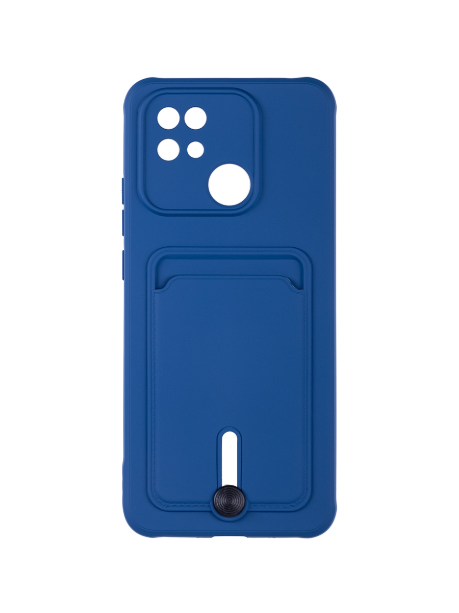 фото Чехол zibelino для xiaomi redmi 10c card holder blue zchp-xia-rdm-10c-blu