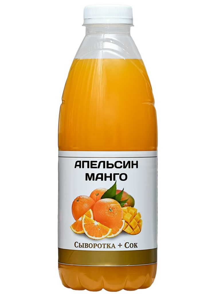 Напиток сывороточный Кристалл апельсин-манго 0% 900 г