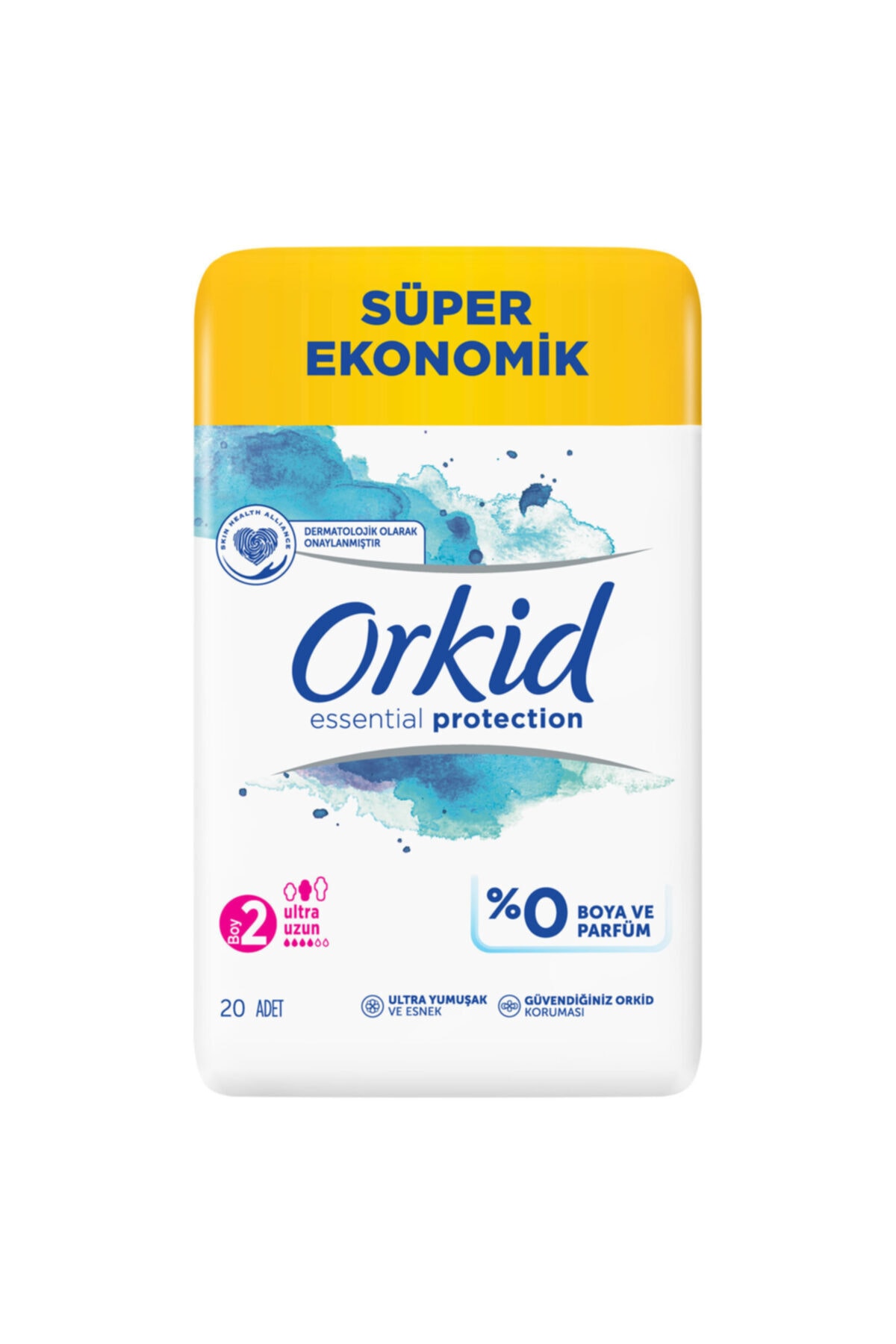 

Гигиенические прокладки Orkid Essential Protection Süper Ekonomik, размер 2, 20 шт.