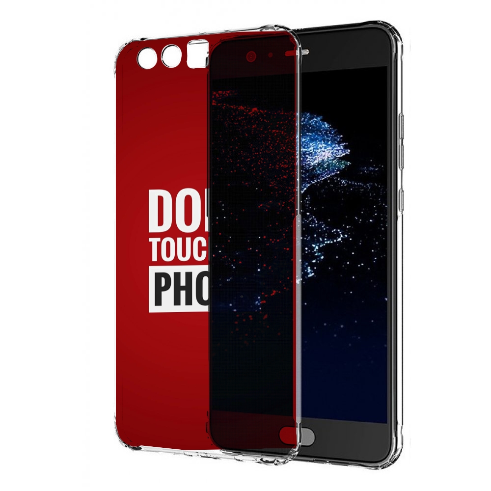 

Чехол бампер MyPads Мой-телефон для Huawei P10 Plus противоударный, Прозрачный, Tocco