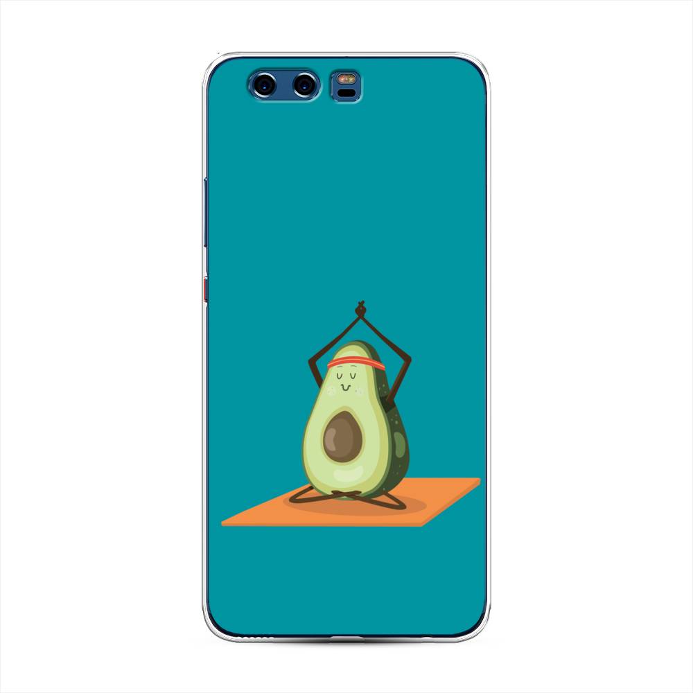 

Чехол для Huawei P10 Plus "Расслабься с авокадо", Голубой, 62350-6
