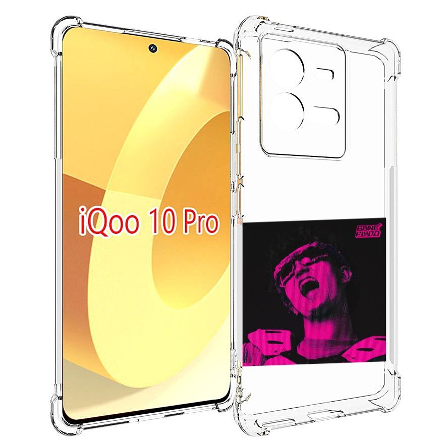 

Чехол MyPads Digital Fantazy GONE для Vivo iQOO 10 Pro, Прозрачный, Tocco