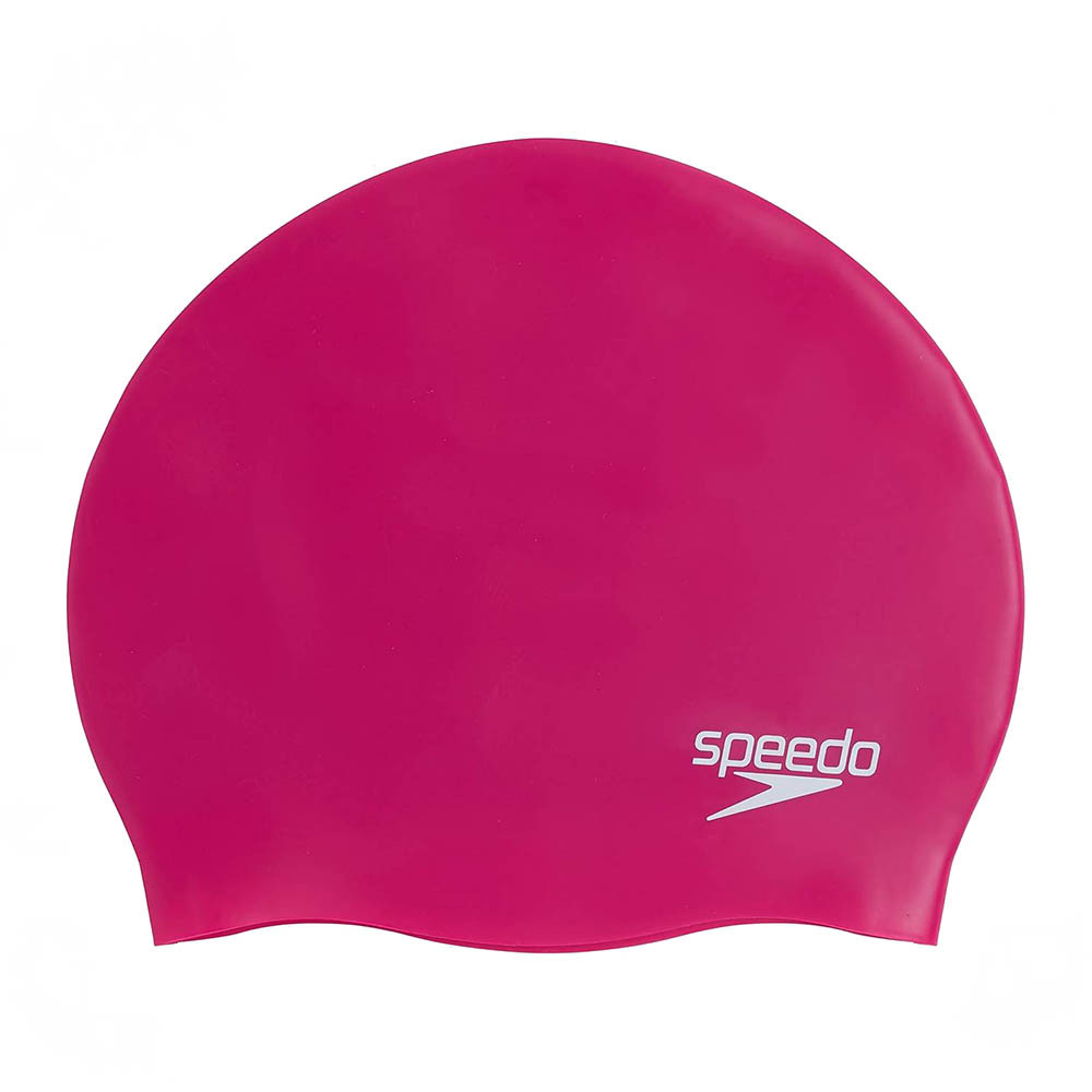 фото Шапочка для плавания &quot;speedo plain molded silicone cap&quot;, арт.8-70984b495, розовы