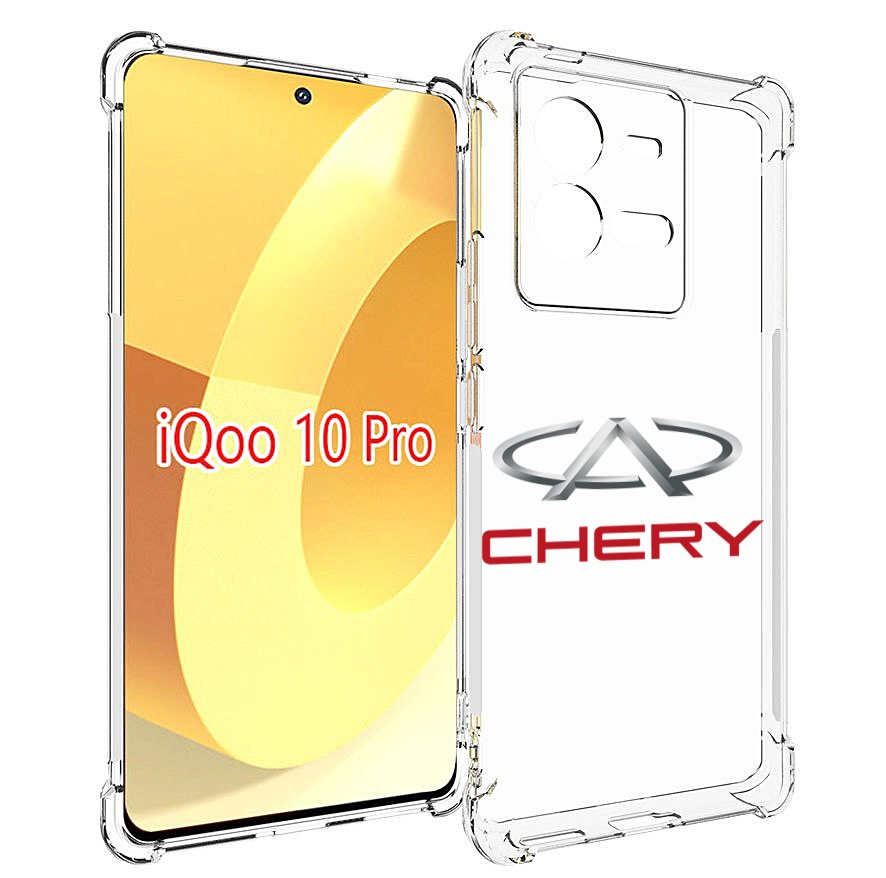 

Чехол MyPads Chery-3 мужской для Vivo iQOO 10 Pro, Прозрачный, Tocco