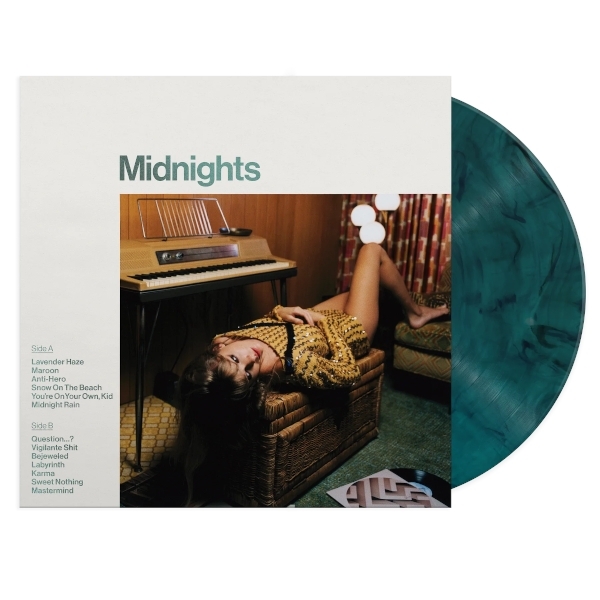 Taylor Swift - Midnights - Jade Green Marbled Vinyl (LP)