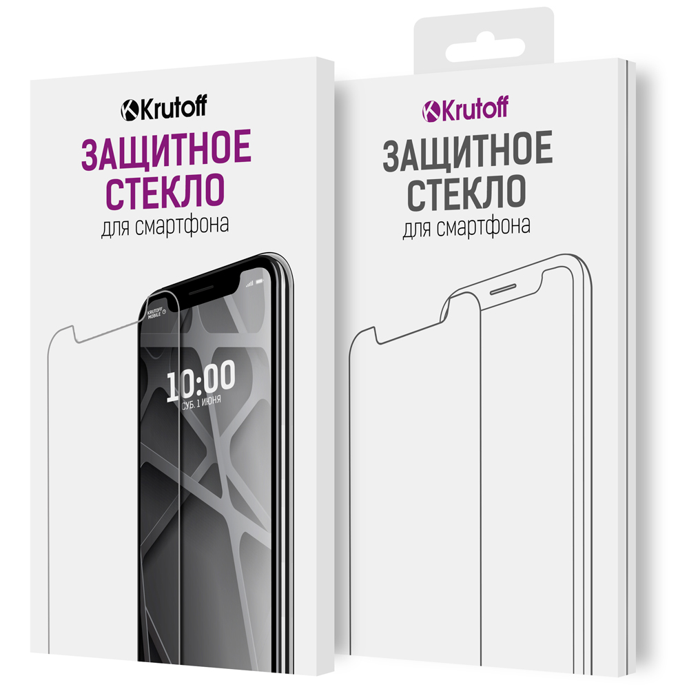 

Защитное стекло Krutoff Full Screen для Samsung Galaxy J7 Prime 2018 Black