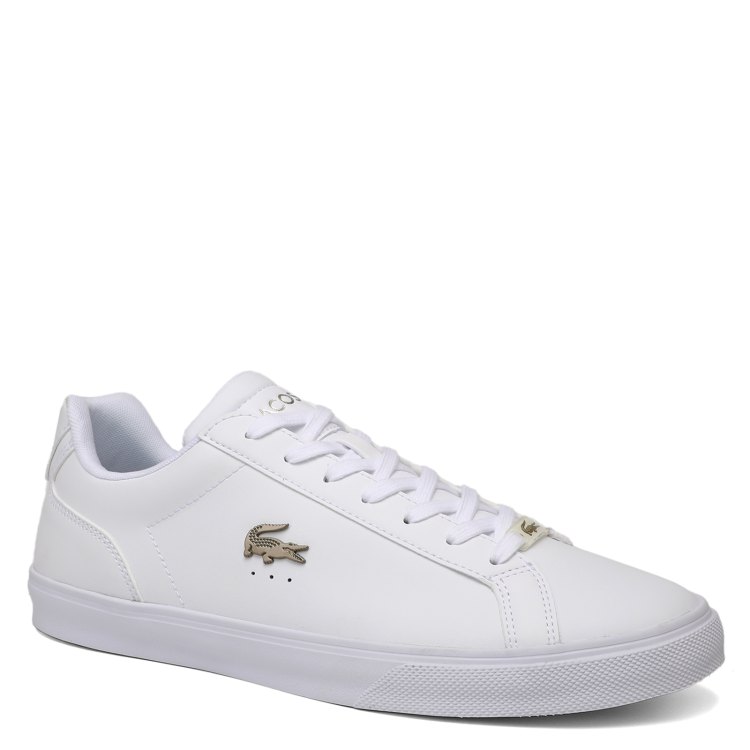 

Кеды мужские Lacoste 745CMA0052 белые 44 EU, Белый, 745CMA0052