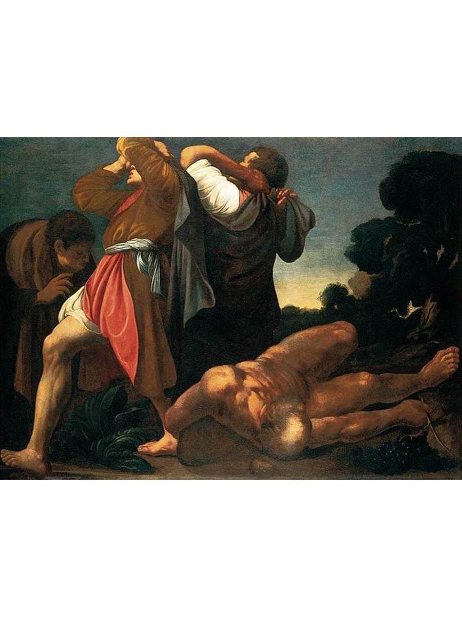 

Постер DRABS A2 Карло Сарачени Drunkenness of Noah