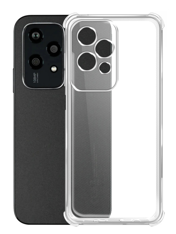 

Чехол Brozo на Honor 200 Lite, с защитой углов, прозрачный, Honor 200 Lite