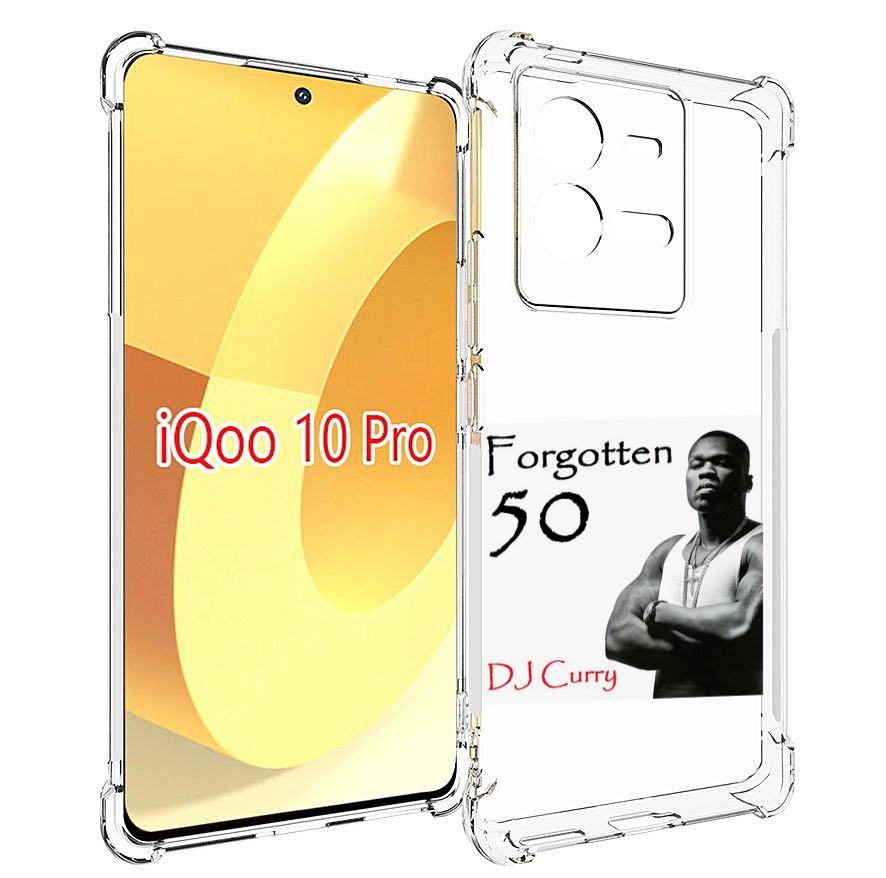 

Чехол MyPads 50 Cent - Forgotten 50 для Vivo iQOO 10 Pro, Прозрачный, Tocco