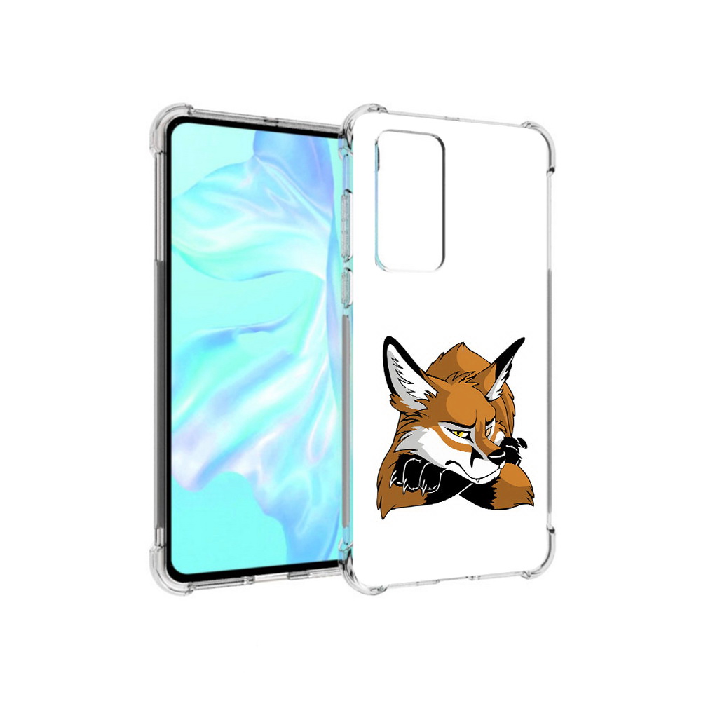 

Чехол MyPads Tocco для Huawei P40 фокс, Прозрачный, Tocco
