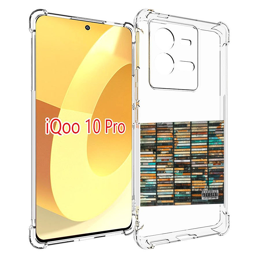 

Чехол MyPads 2004 Скриптонит для Vivo iQOO 10 Pro, Прозрачный, Tocco