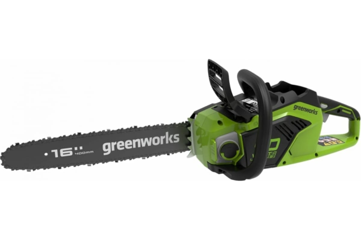 Пила цепная аккумуляторная GREENWORKS GD40CS18K4