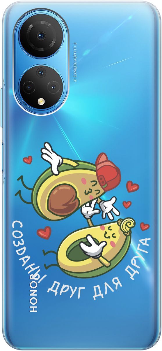 Силиконовый чехол на Honor X7 