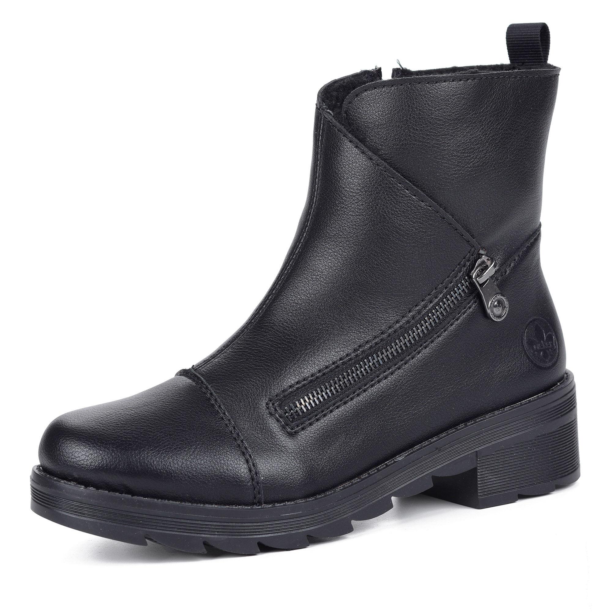 

Полусапоги женские Rieker X0571-00 черные 40 RU, X0571-00