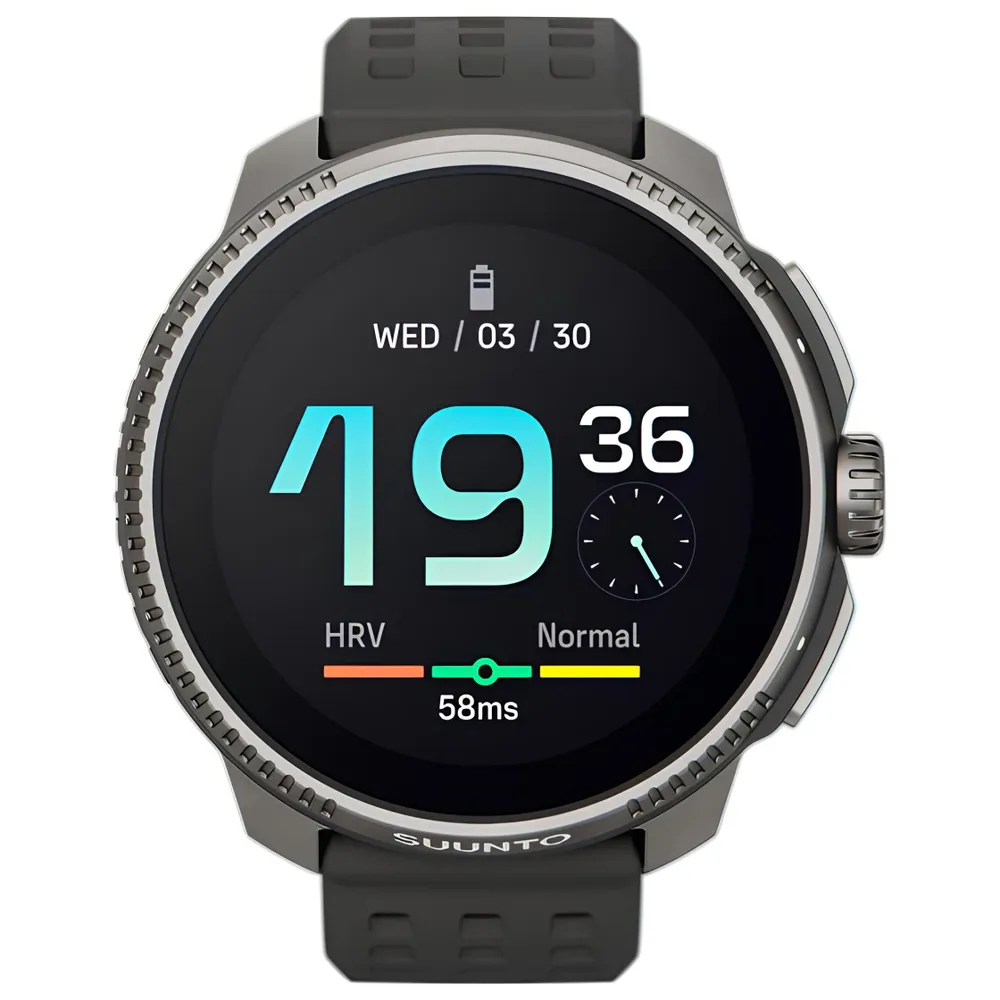 Смарт-часы Suunto Race Titanium Charcoal, черные (SS050932000)