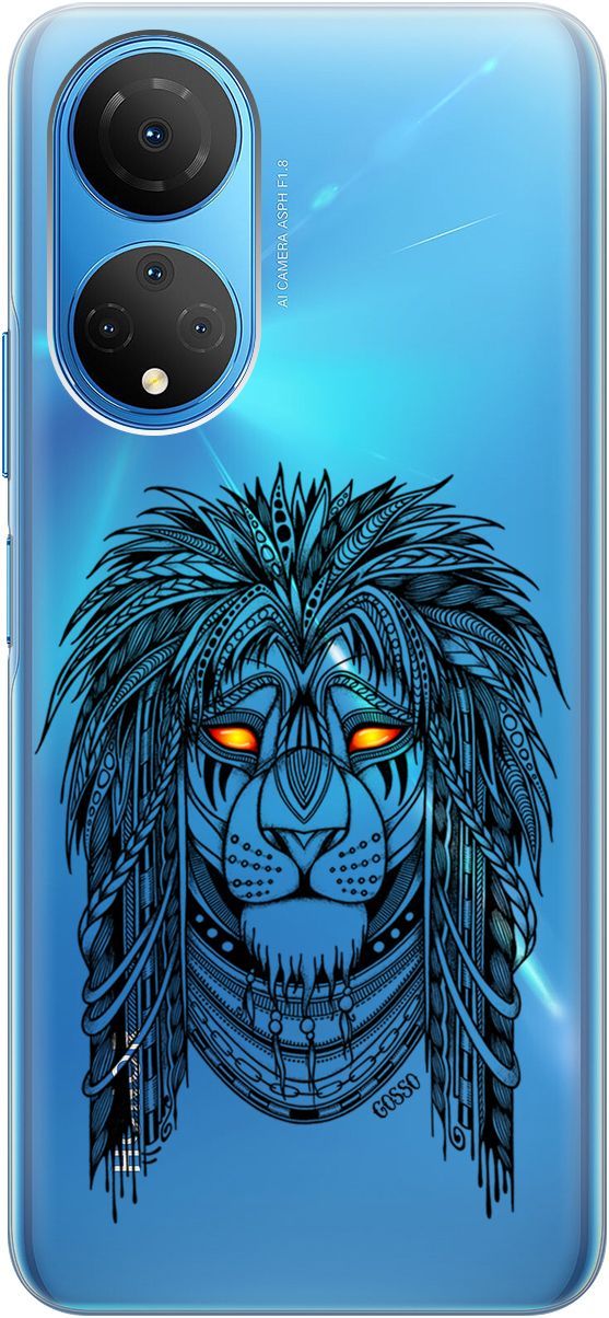 Силиконовый чехол на Honor X7 