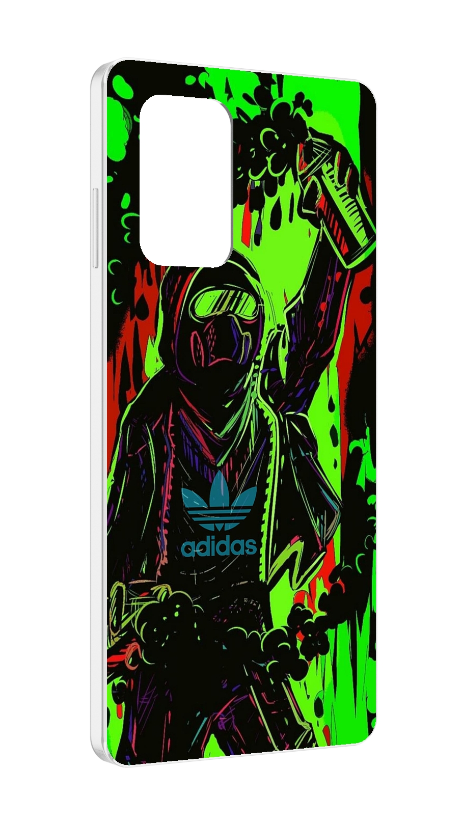 

Чехол MyPads мужчина в красках адидас для ZTE Blade A72 / ZTE Blade V40 Vita, Прозрачный, Tocco