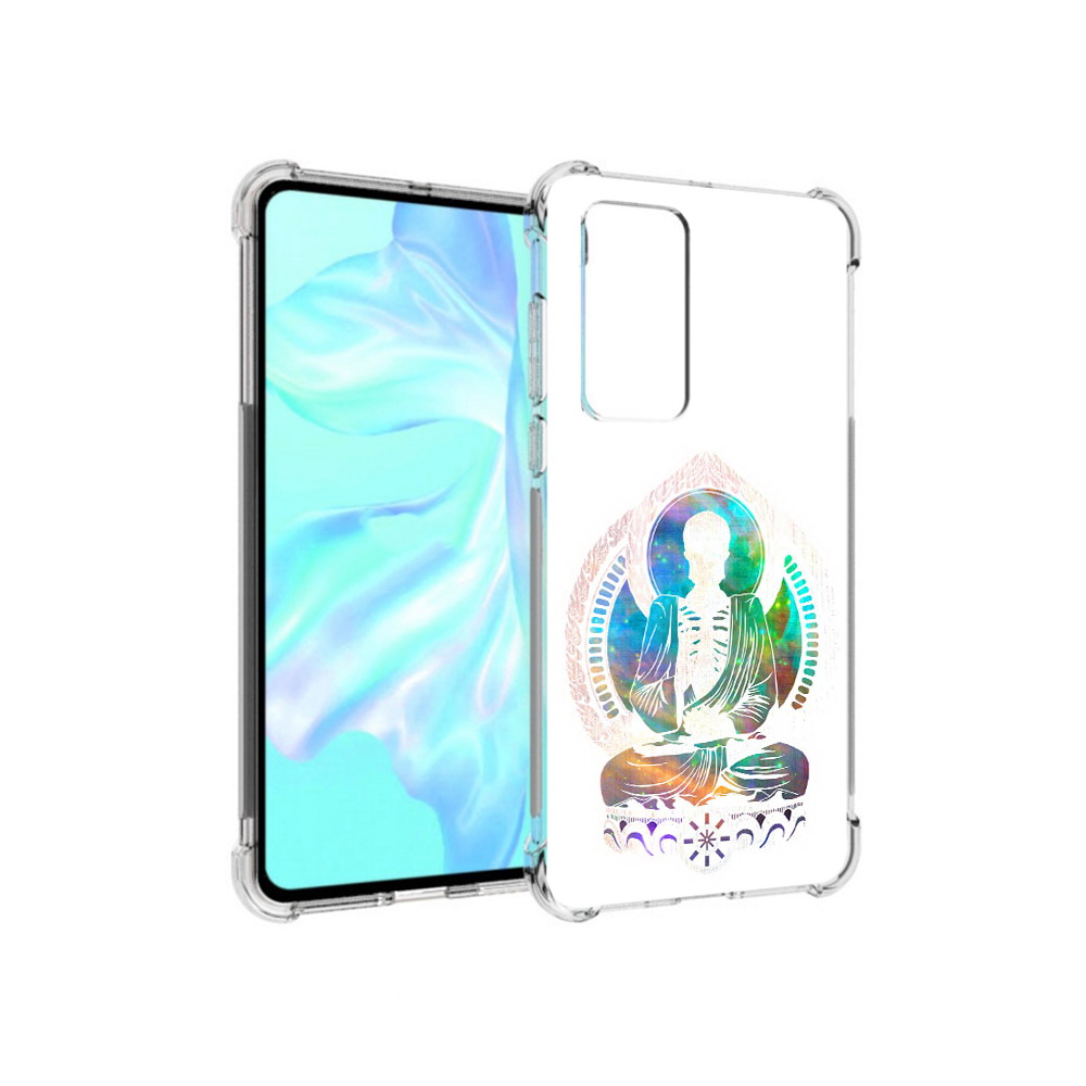 

Чехол MyPads Tocco для Huawei P40 умный скелет, Прозрачный, Tocco