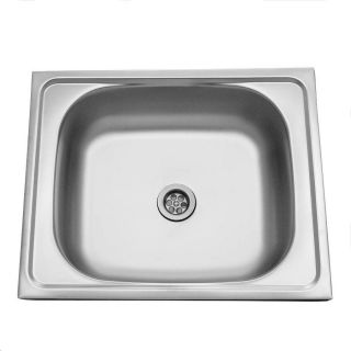 Мойка накладная SINKLIGHT N 5040 0.4/160 1E нержавеющая сталь, матовая