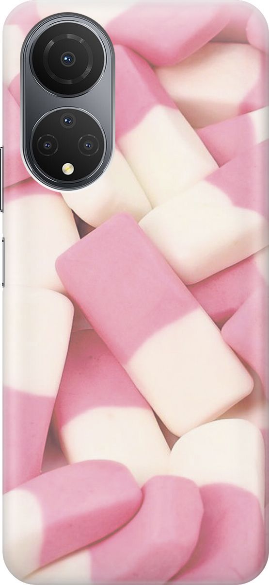 

Силиконовый чехол на Honor X7 "Бело-розовые мармеладки", Белый;розовый, 158553