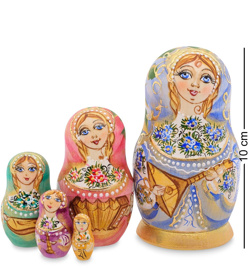 

Матрешка Народные промыслы Любава синеглазая, AT2099896