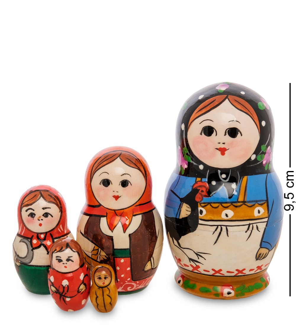 

Матрешка Народные промыслы Любава и петушок, AT2128074