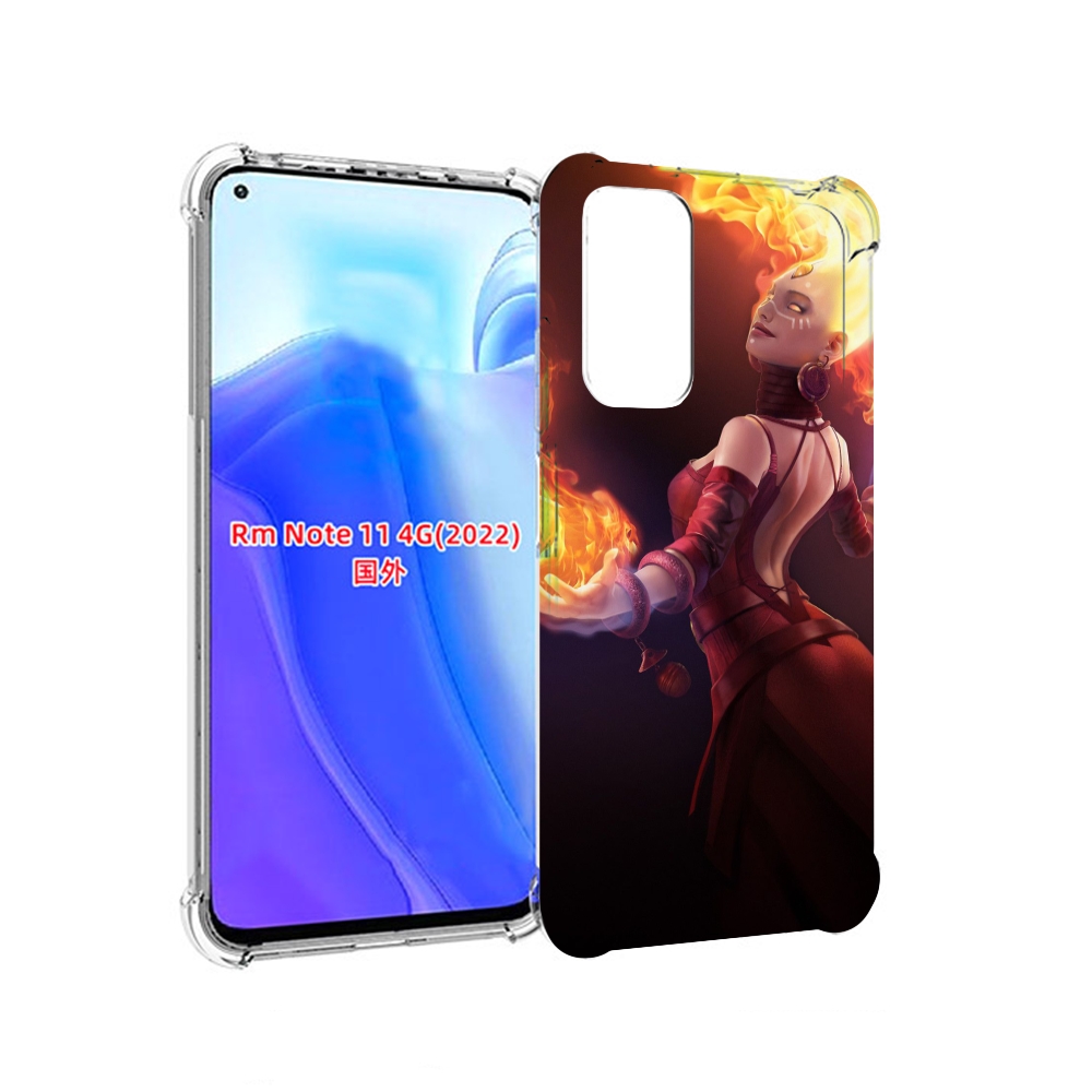 

Чехол MyPads dota 2 Lina для Xiaomi Redmi Note 11 4G ( Глобальная версия ), Tocco