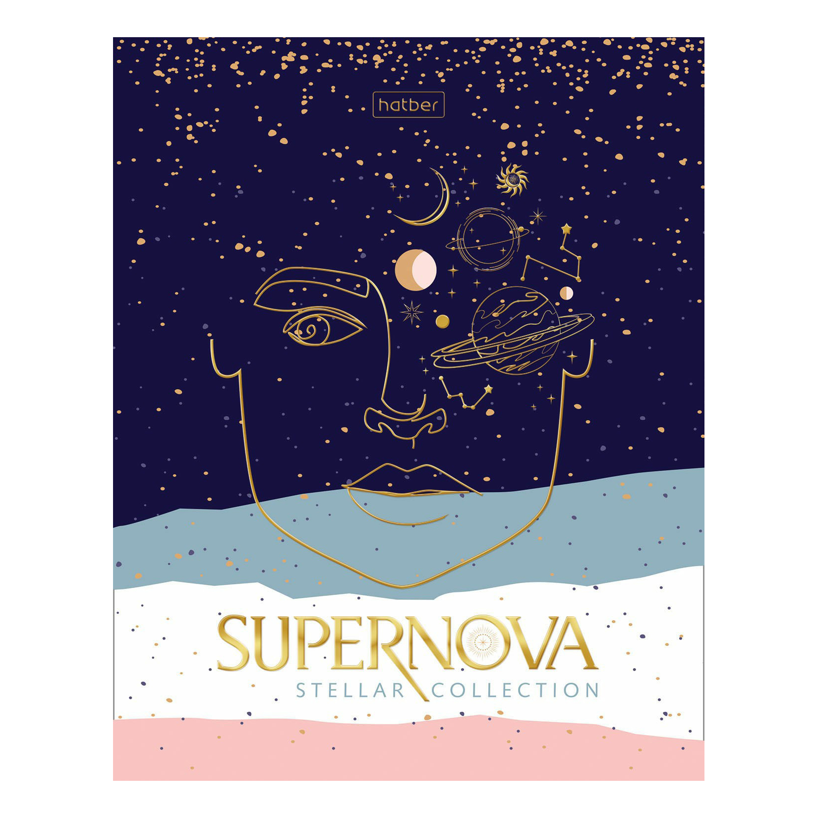 

Тетрадь Hatber Supernova клетка А5 48 листов