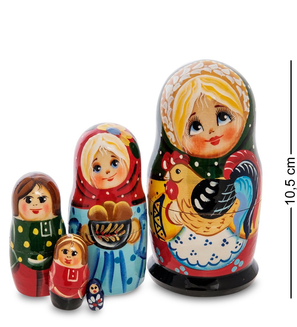 

Матрешка Народные промыслы Казимира, Многоцветный, AT2135447