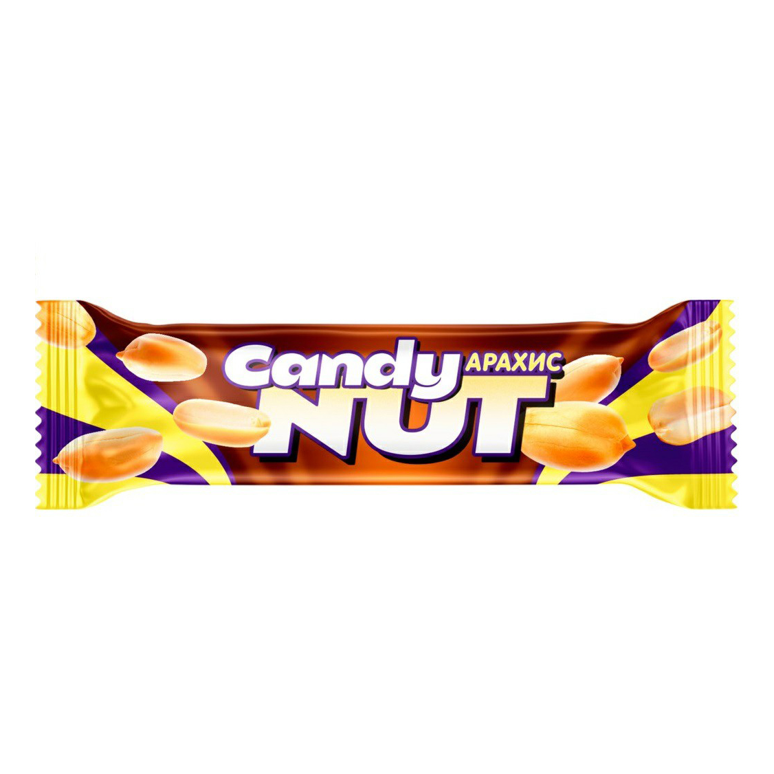 Шоколадный батончик Candy Nut с арахисом 50 г