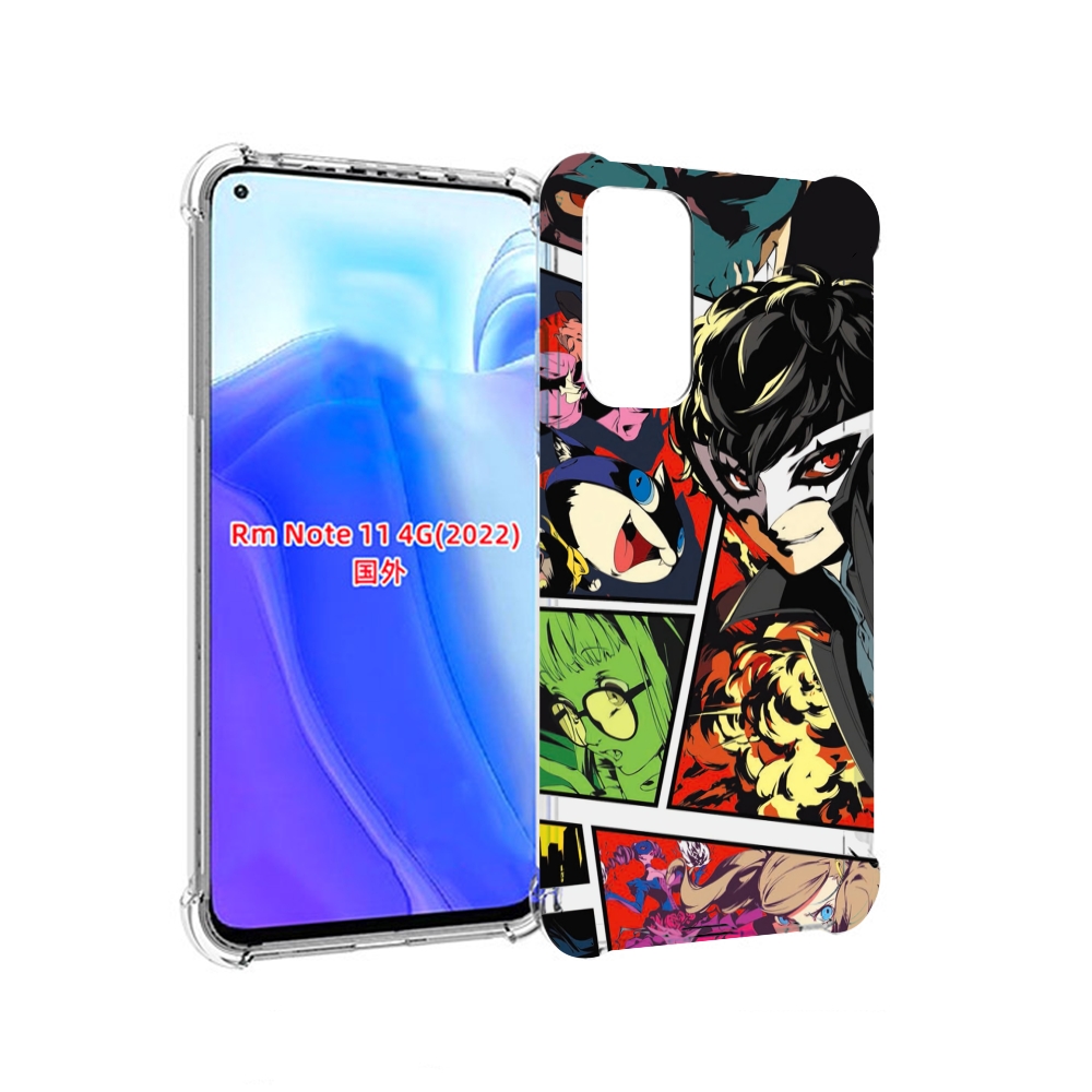 

Чехол MyPads Persona 5 art для Xiaomi Redmi Note 11 4G ( Глобальная версия ), Tocco