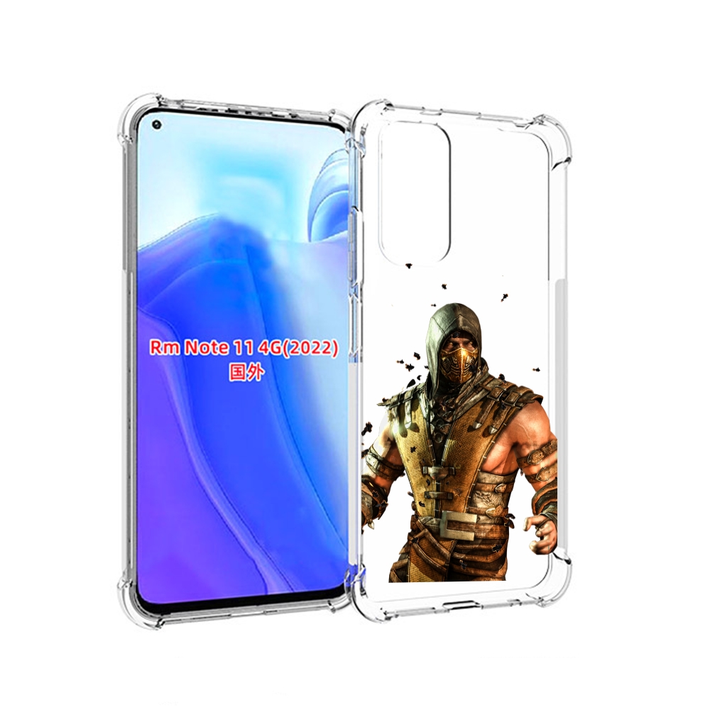 

Чехол MyPads Mortal Kombat scorpion для Xiaomi Redmi Note 11 4G ( Глобальная версия ), Tocco