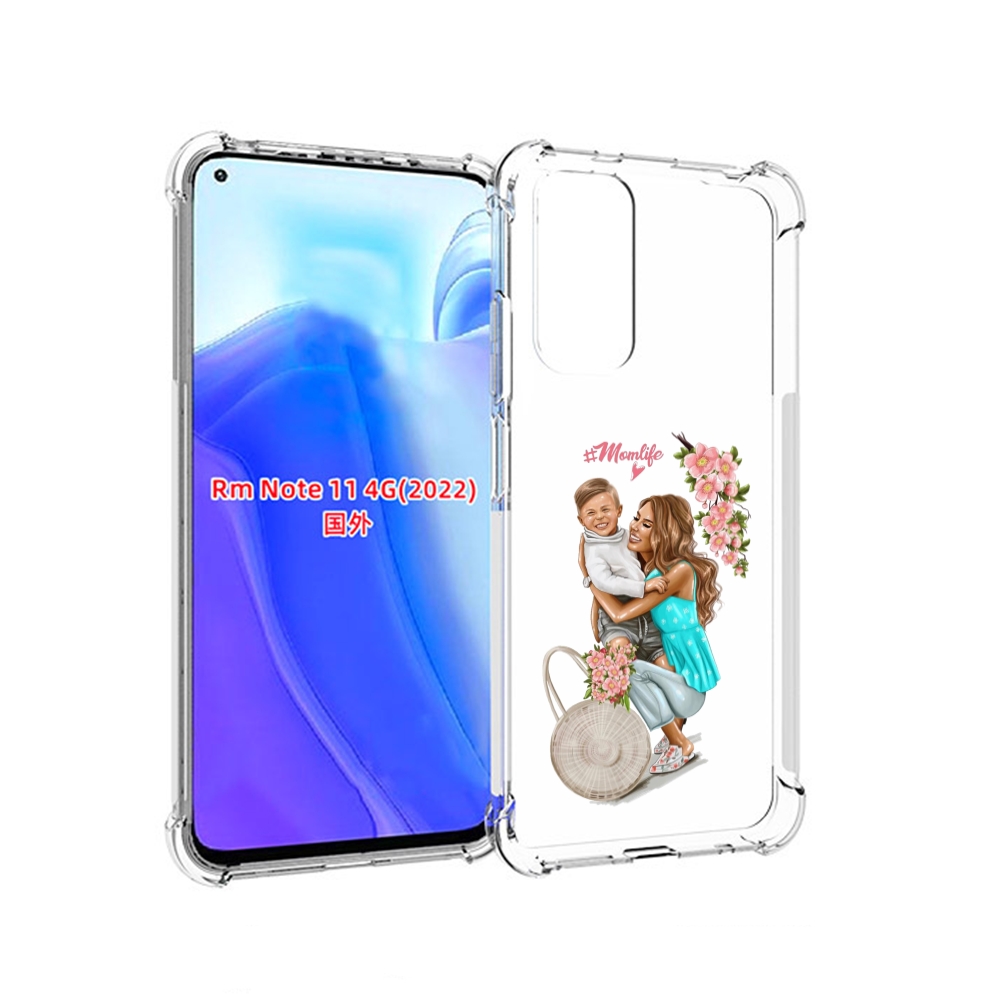 

Чехол MyPads Momlife для Xiaomi Redmi Note 11 4G ( Глобальная версия ), Tocco