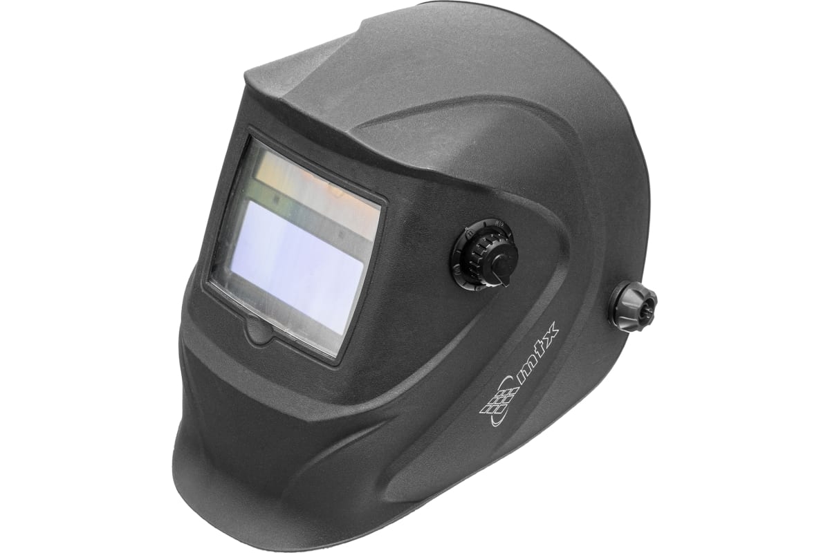 Щиток защитный лицевой (маска сварщика) mtx-300af, размер см. окна 93х43, din 4/9-13// mtx щиток защитный лицевой