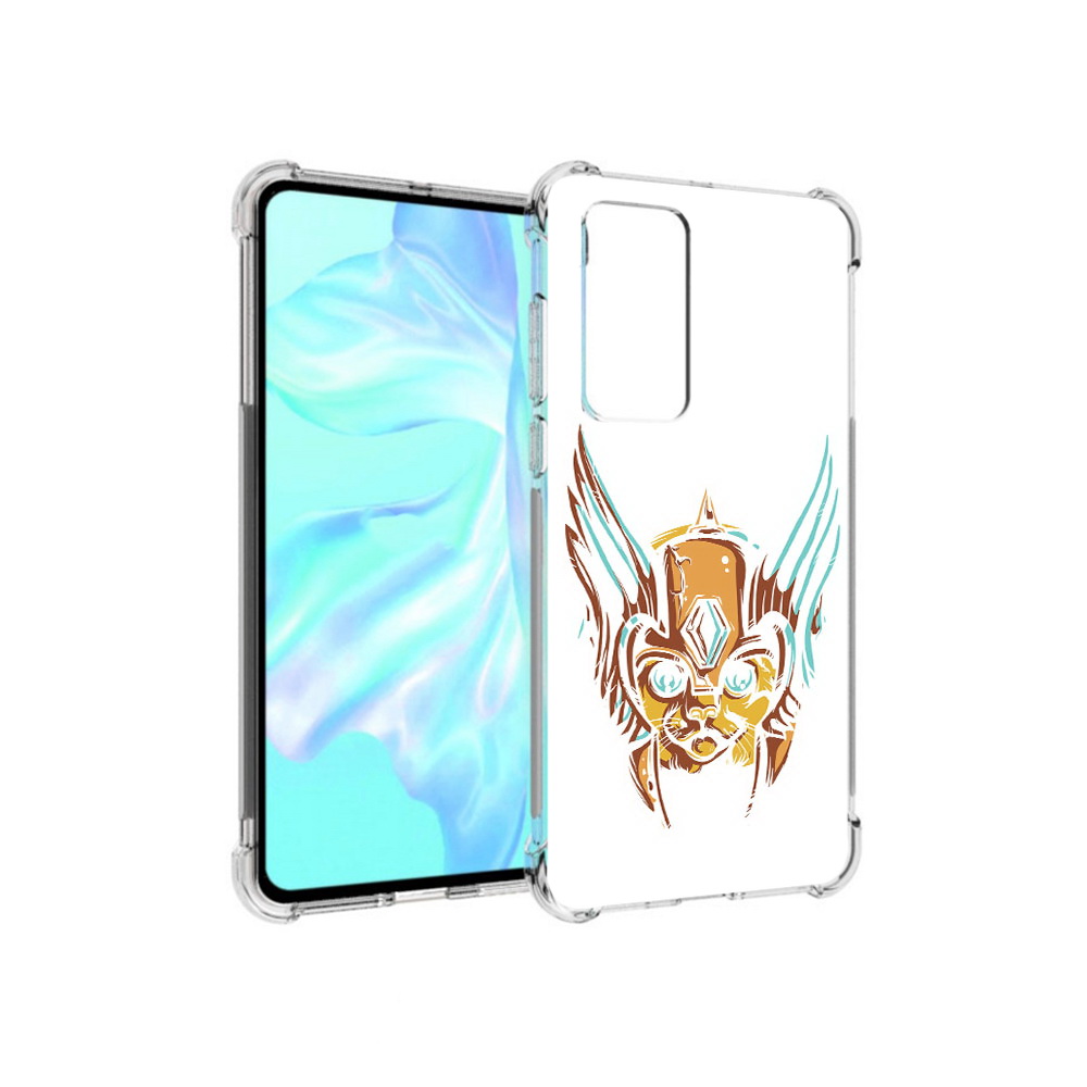 

Чехол MyPads Tocco для Huawei P40 тор абстракция, Прозрачный, Tocco