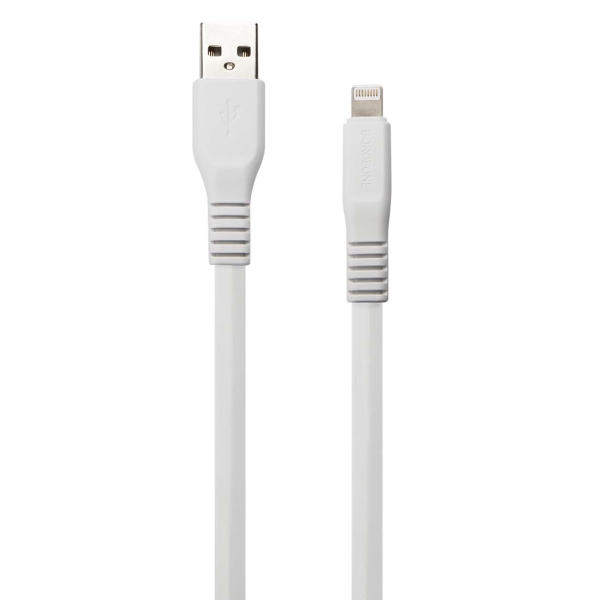 фото Кабель borofone bx23 wide usb - lightning белый (03323)