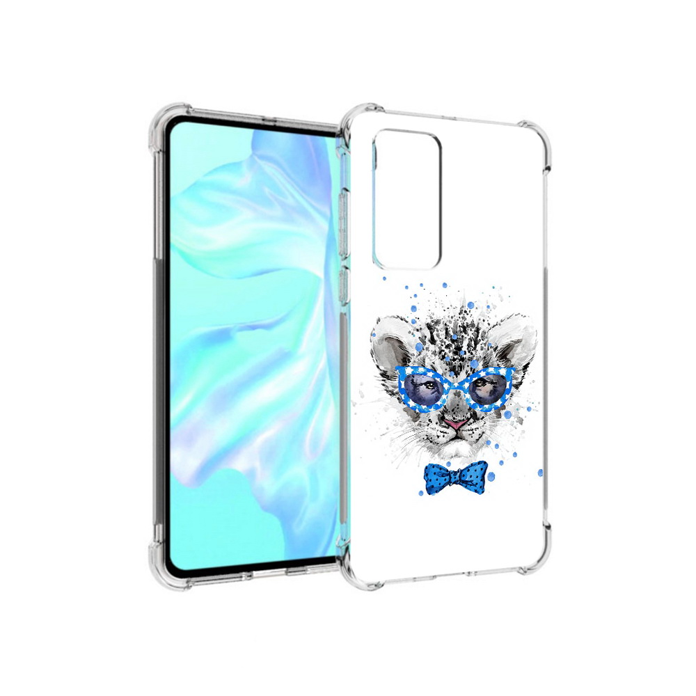 

Чехол MyPads Tocco для Huawei P40 тигренок с бабочкой, Прозрачный, Tocco