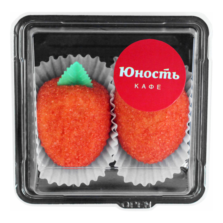 

Пирожные Юность Клубничка 100 г