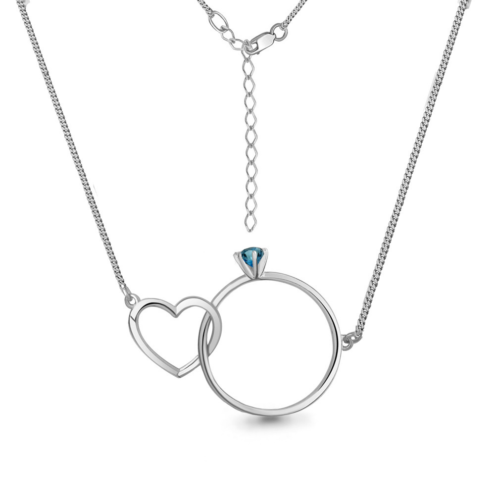 

Колье из серебра с топазом Aquamarine Aquamarine 7455008_925_р 40 см, 7455008_925_р