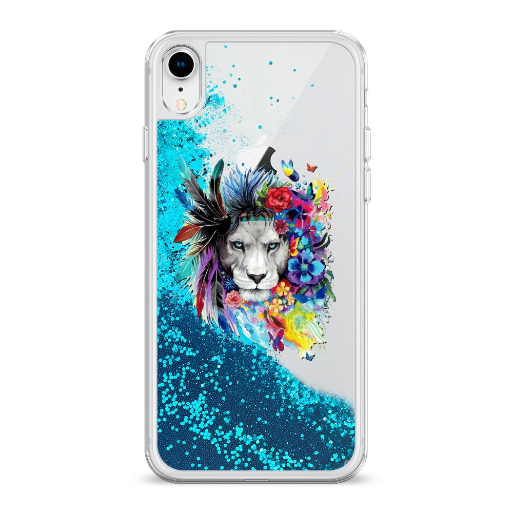 

Чехол Awog на Apple iPhone XR (10R) / Айфон XR (10R) "Гавайский лев", Разноцветный, 12093-1