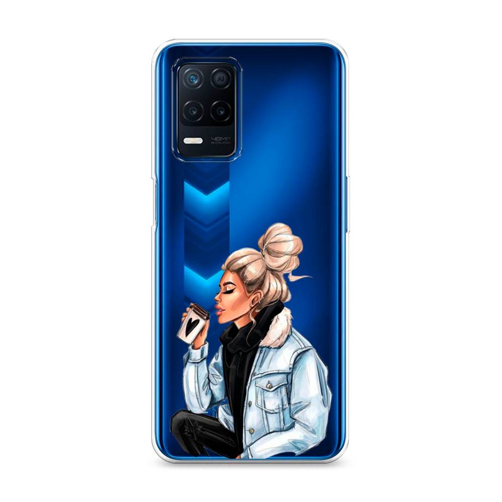 

Чехол Awog на Realme 8 5G/Narzo 30 5G "Cute girl", Разноцветный, 257150-7