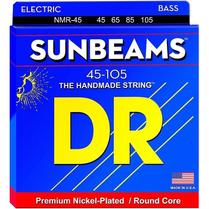 фото Струны для бас-гитары dr string nmr-45 sunbeam