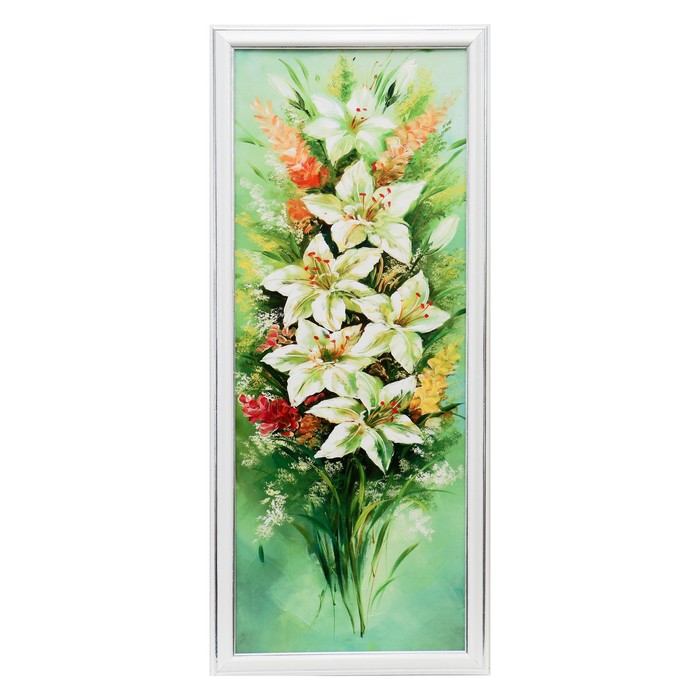 

Картина Букет с лилиями 20х50 см (23х53см)