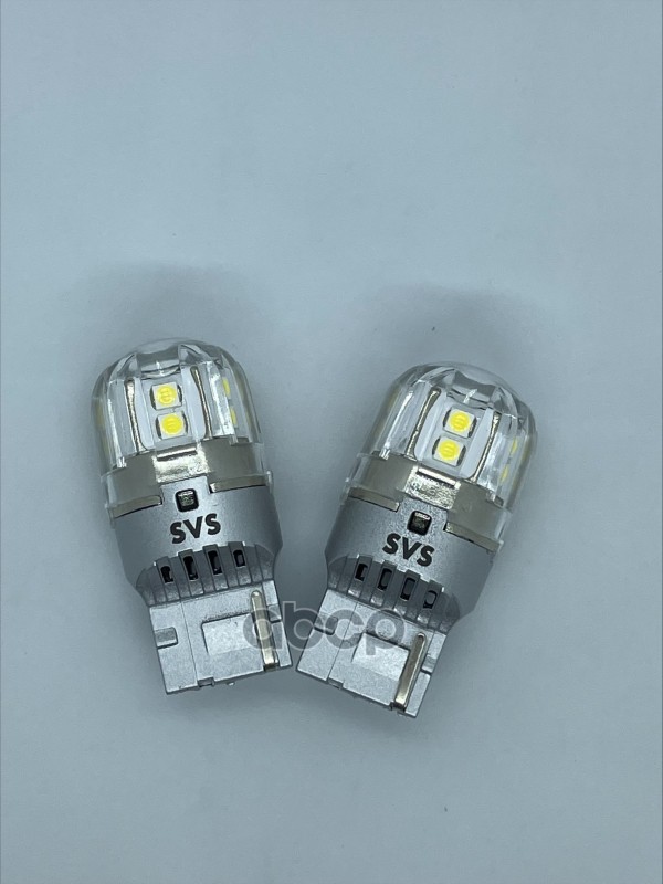 Светодиодные автолампы svs w21w 7440-12-40v33w6000k350lmchip 30305smd 2шт 0240433020 1420₽