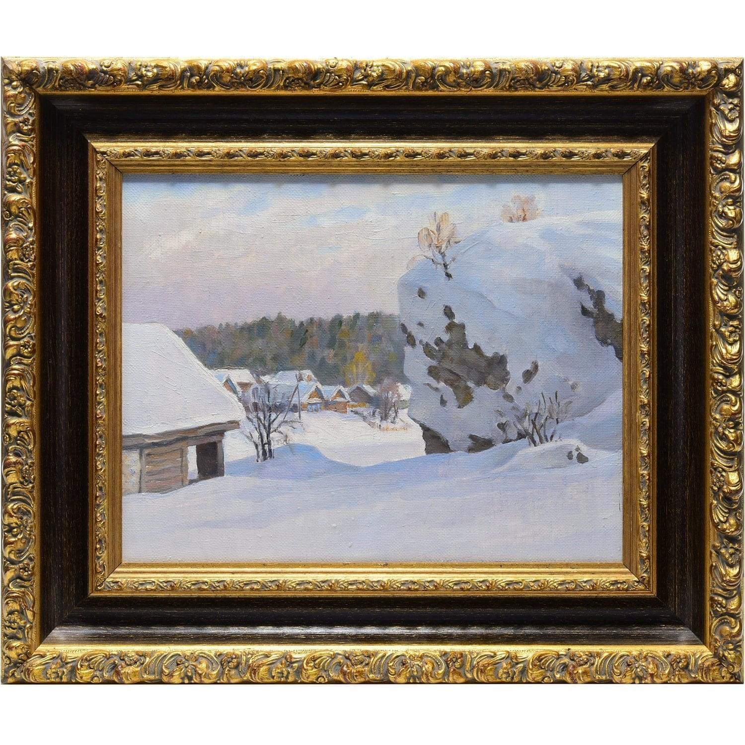 

Картина Обилие снега (Шуршин Г.) 44 х 35 см