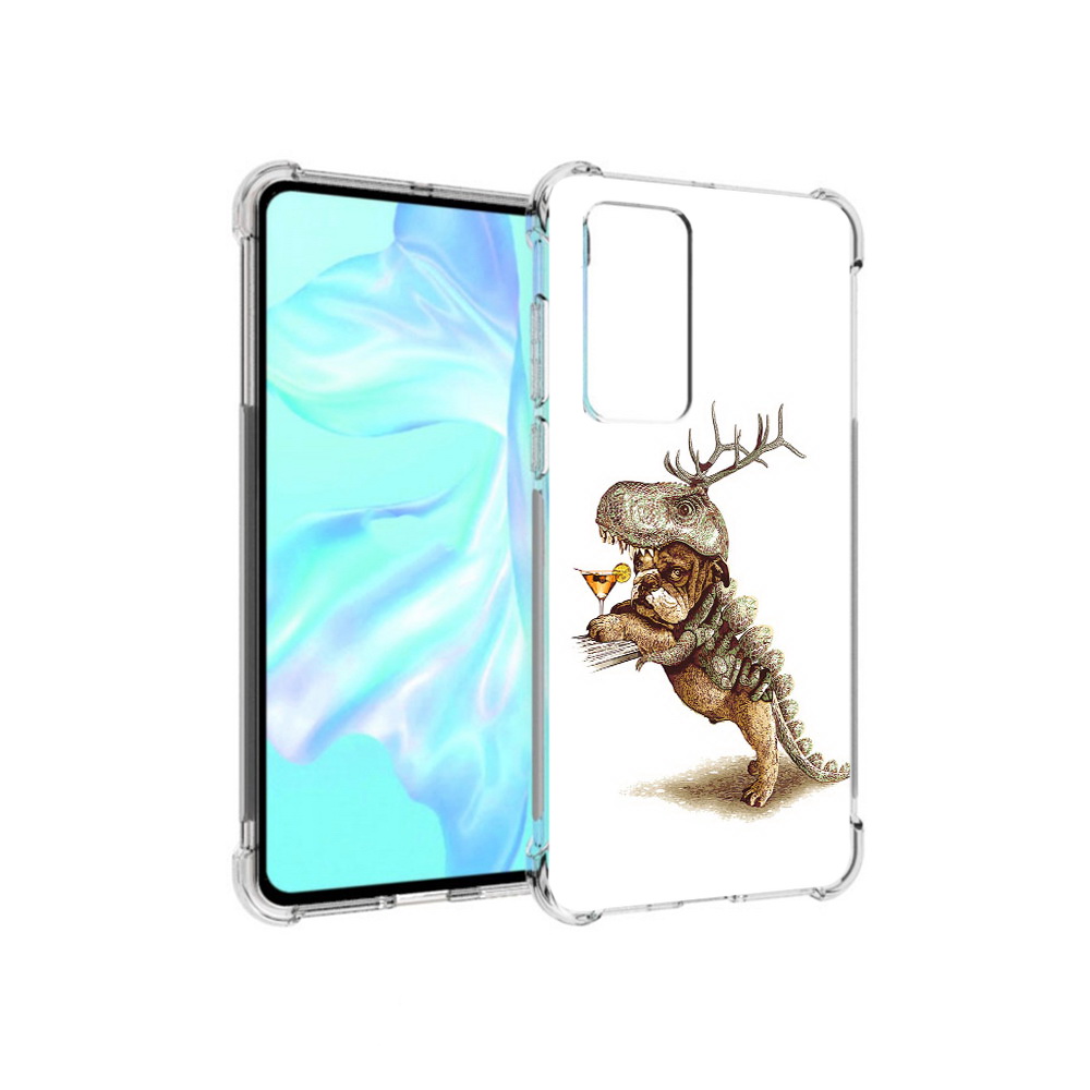 

Чехол MyPads Tocco для Huawei P40 тематическая вечеринка, Прозрачный, Tocco