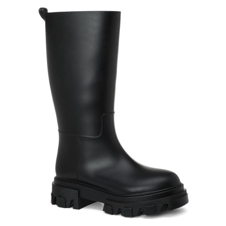 Резиновые сапоги женские Tendance TP-5445-01 черные 39 EU черный
