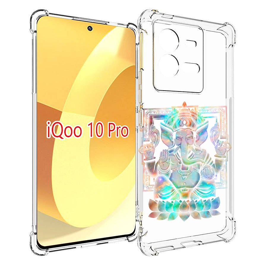 

Чехол MyPads умный слон для Vivo iQOO 10 Pro, Прозрачный, Tocco
